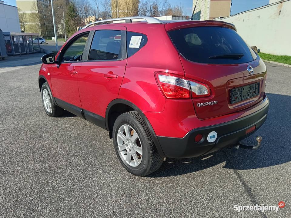 Nissan Qashqai 4x4 skóra panorama bordo metalic Tarnów