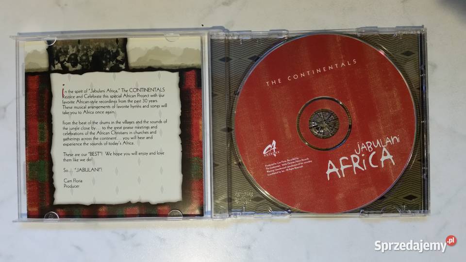 The Continentals Jabulani Africa 2006 CD Puławy