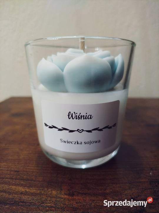 Świeczka sojowa Wisnia wielkopolskie Łowyń