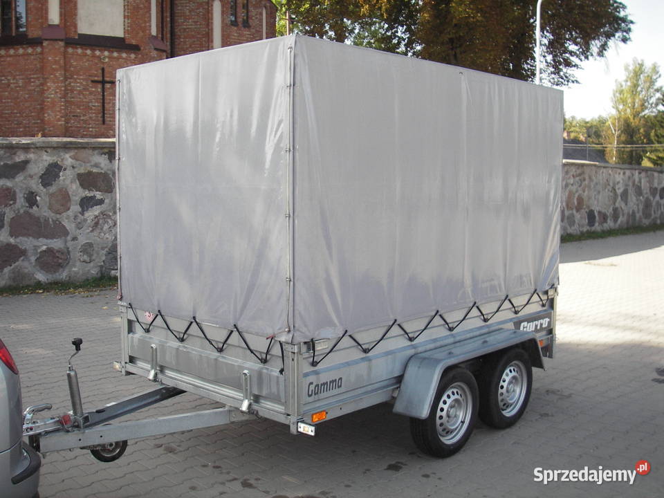 Przyczepa 2020r NOWA CARRO GAMMA tandem 2osie Do samochodów osobowych Brok sprzedam
