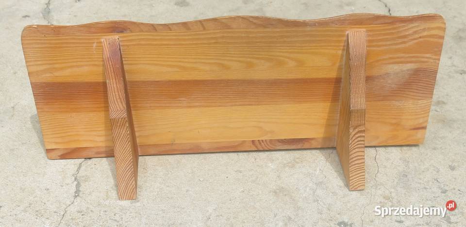 Drewniana półeczka, ok. 50 x 19 cm