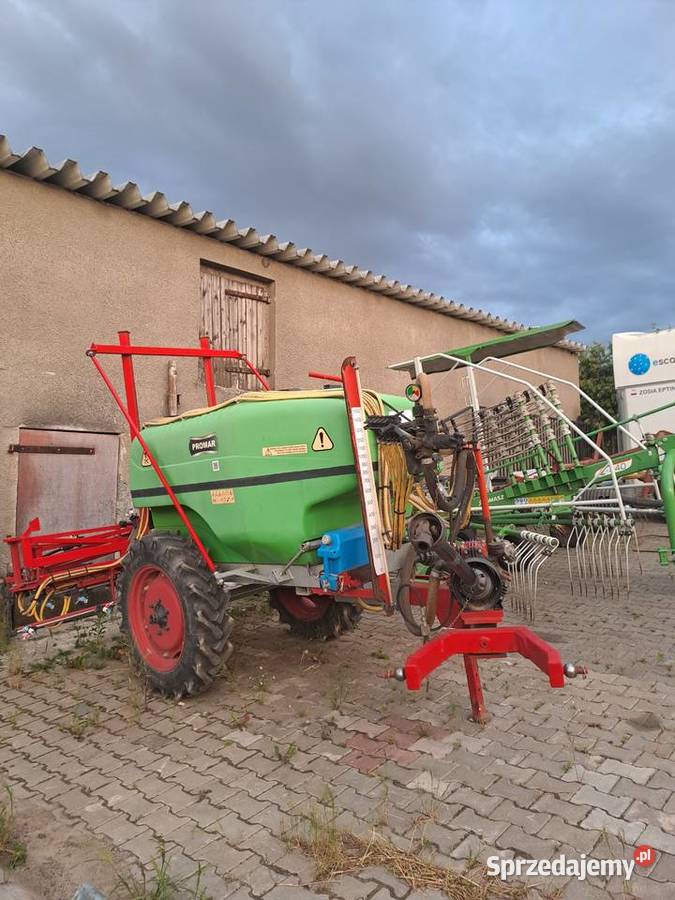 Opryskiwacz Promar 1500l 15m nieuszkodzony Kórnik