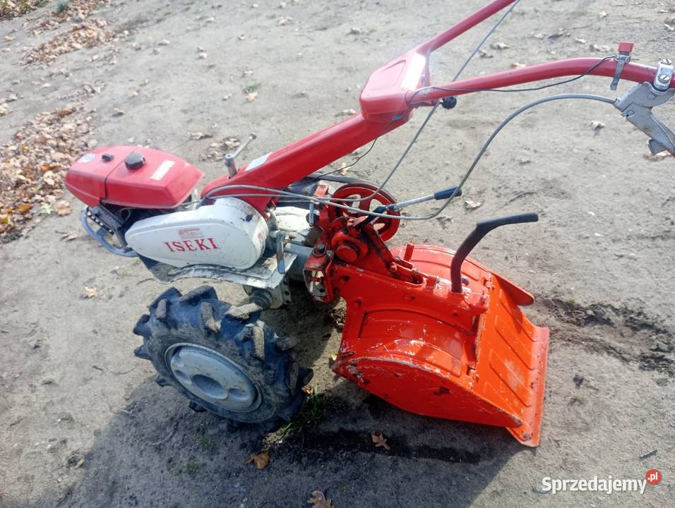 Iseki traktorek ogrodowy Dzik Jednoosiowy pług Nietuszyna