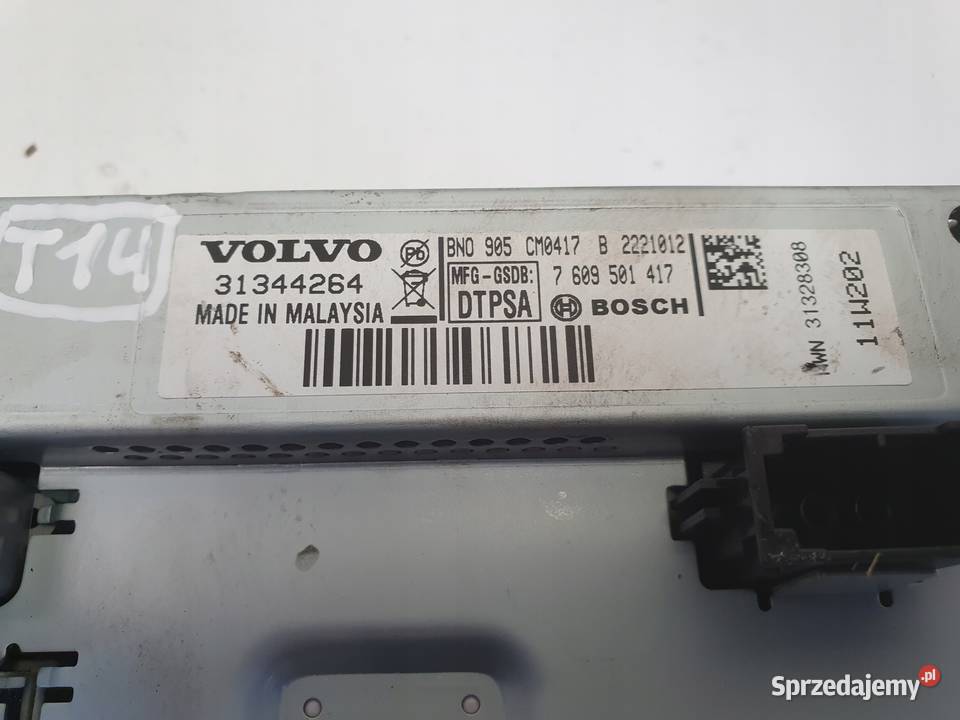 Volvo VOLVO V60 I S60 II XC60 I EKRAN NAWIGACJI Nawigacje fabryczne lubelskie Chełm sprzedam