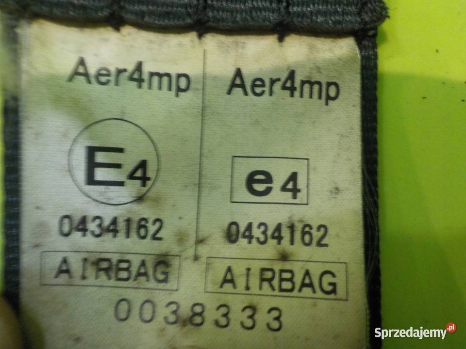 MAZDA MX5 III 06r pas bezpieczenstwa prawy przod Pasy bezpieczeństwa Suków