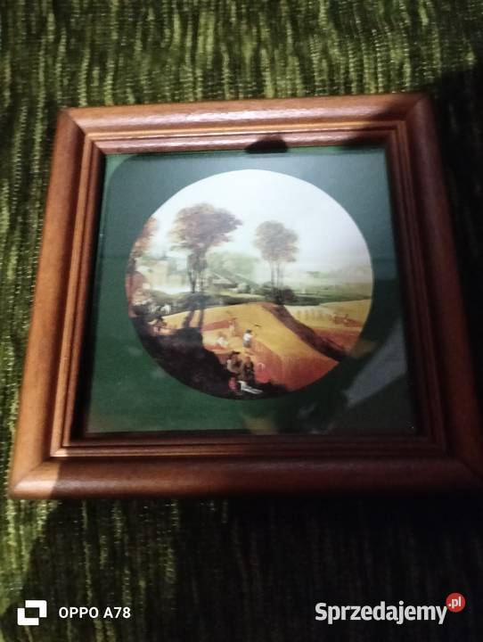 Zabytkowe grafiki zestaw dwóch oprawionych Lubin