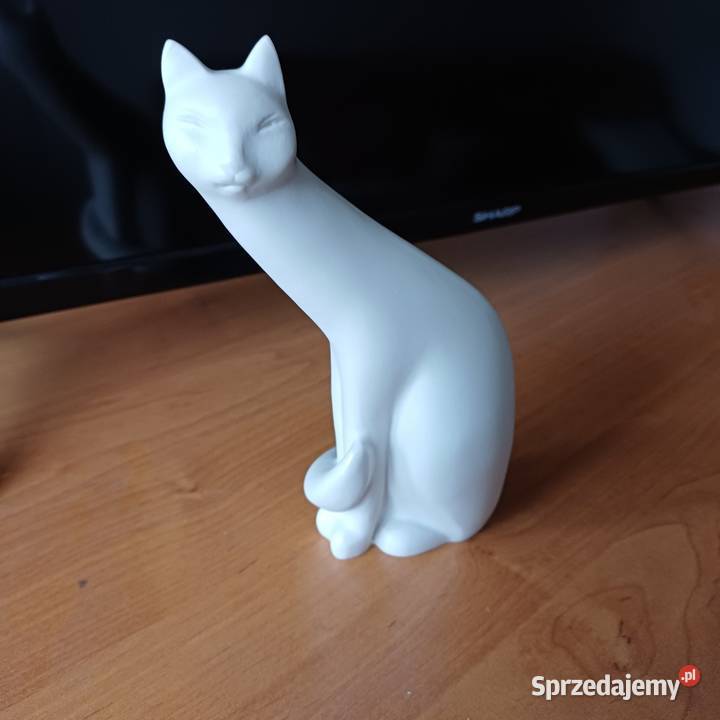 Figurka kota Rosenthal Katowice