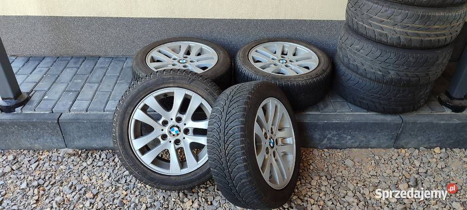 Komplet Kół BMW E90 Rozmiar 20555 16 Alufelgi Iwanowice Dworskie