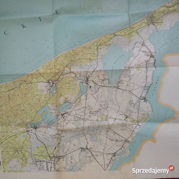 1453 Mapa Powiatu Wolin Szczecin