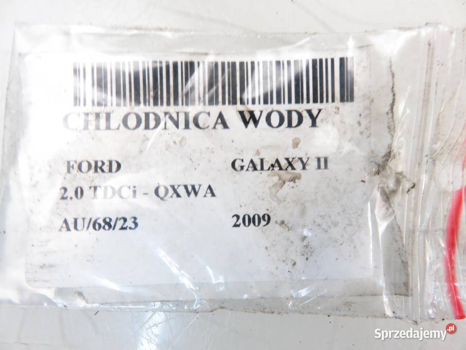 CHŁODNICA WODY FORD GALAXY II 20 TDCi sprzedam