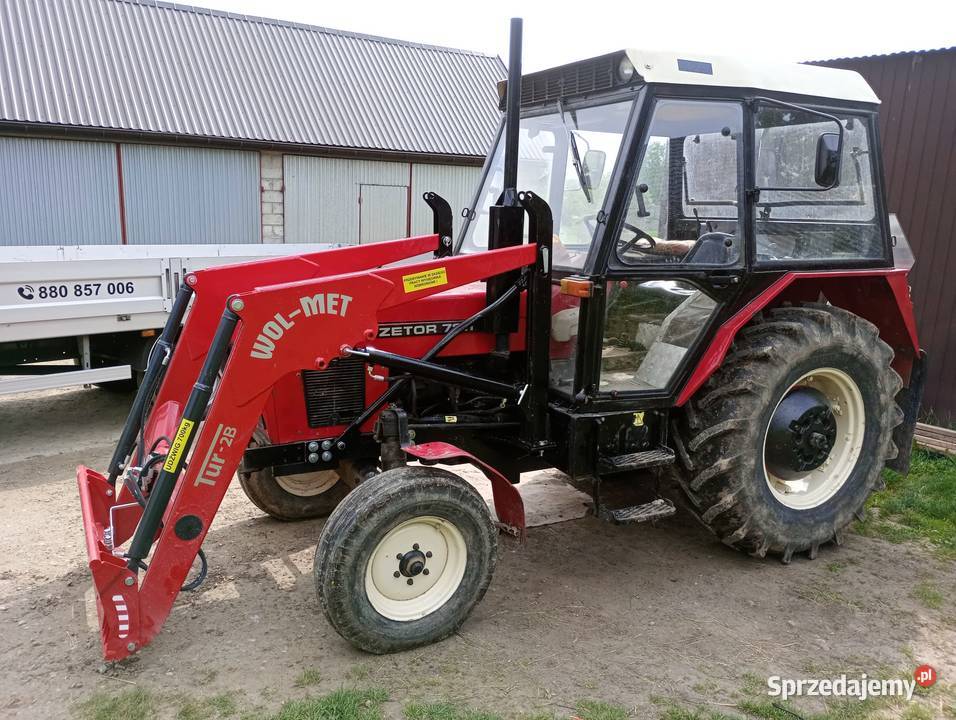 Ładowacz czołowy tur WolMet nowy do Zetor 7211 nieuszkodzony Lublin