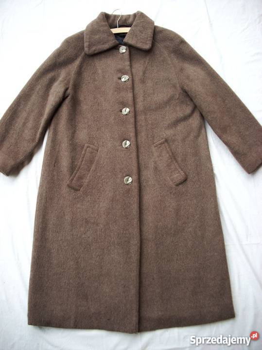 Ciepły Zimowy Płaszcz Midi 38 40 Zimowa  małopolskie Nowy Sącz sprzedam
