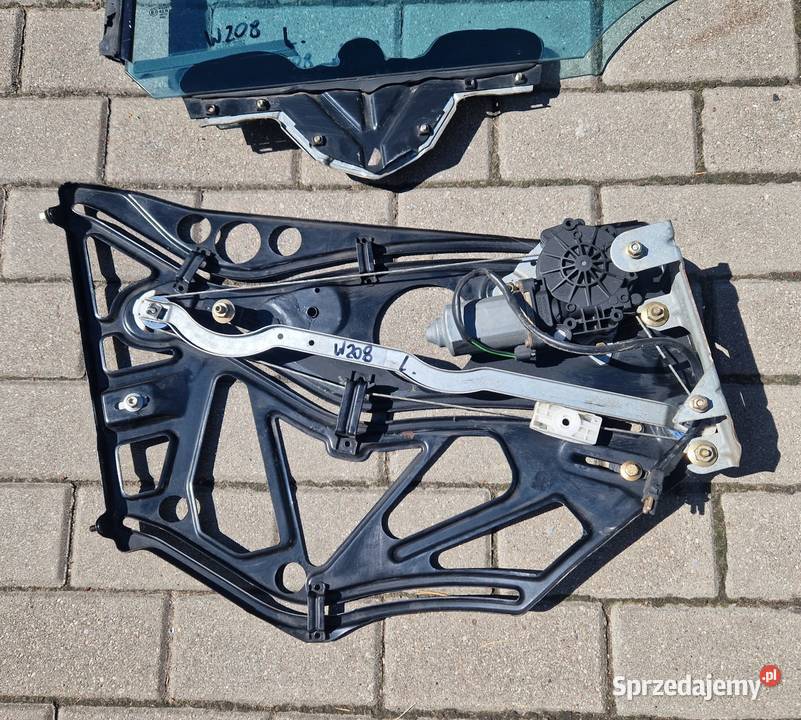 MERCEDES W208 CLK CABRIO szyba lewa mechanizm osobowe Bydgoszcz sprzedam
