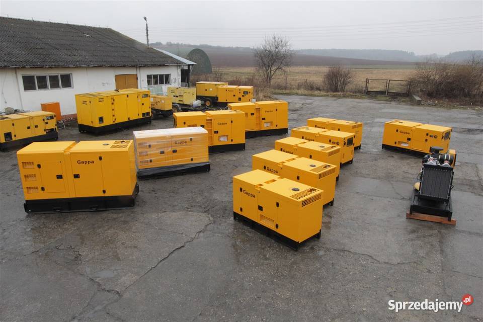 Agregat prądotwórczy GAPPA 70 kW Dom i Ogród sprzedam