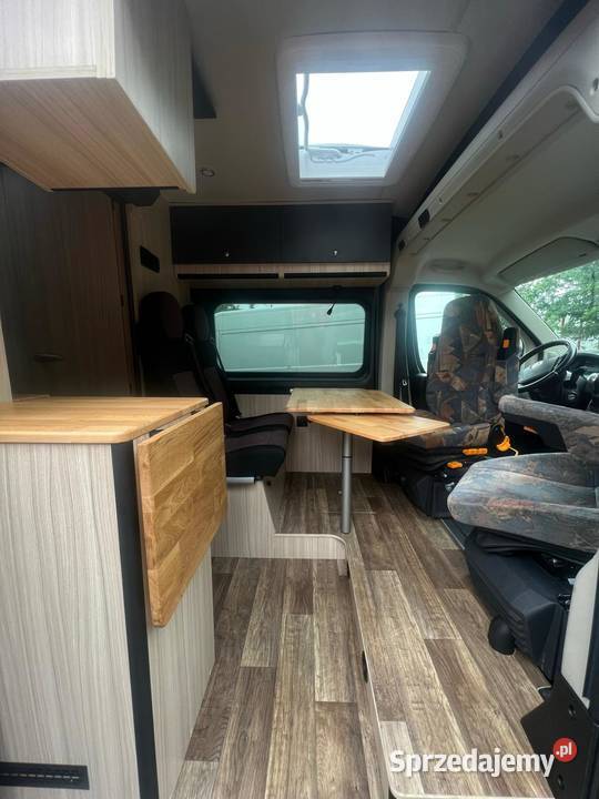 Kamper Fiat Ducato 30 180 Kampervan Rok produkcji 2013 Motoryzacja Kraków