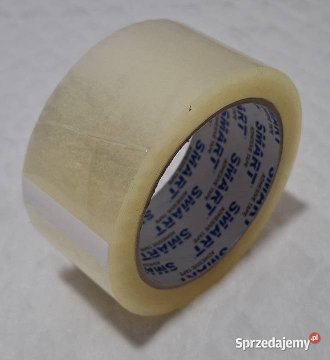 Taśma klejąca pakowa transparentna Smart 48mm x Czeladź