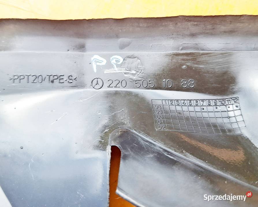 MERCEDES S W220 OSŁONA CHŁODNICY PRAWA Radom