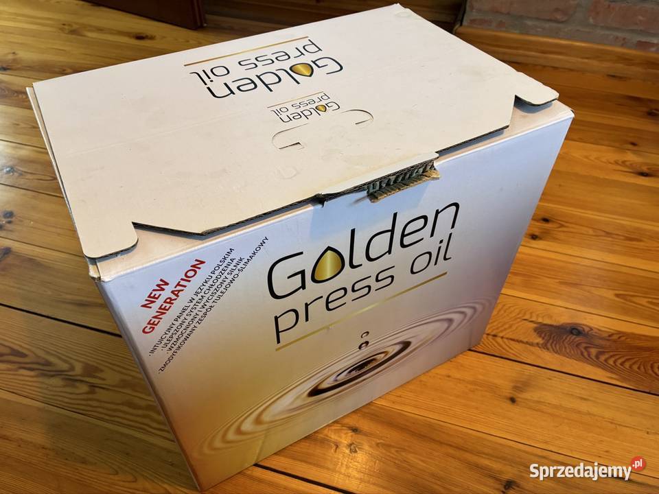 Golden Press Oil prasa do wyciskania oleju mazowieckie Warszawa sprzedam