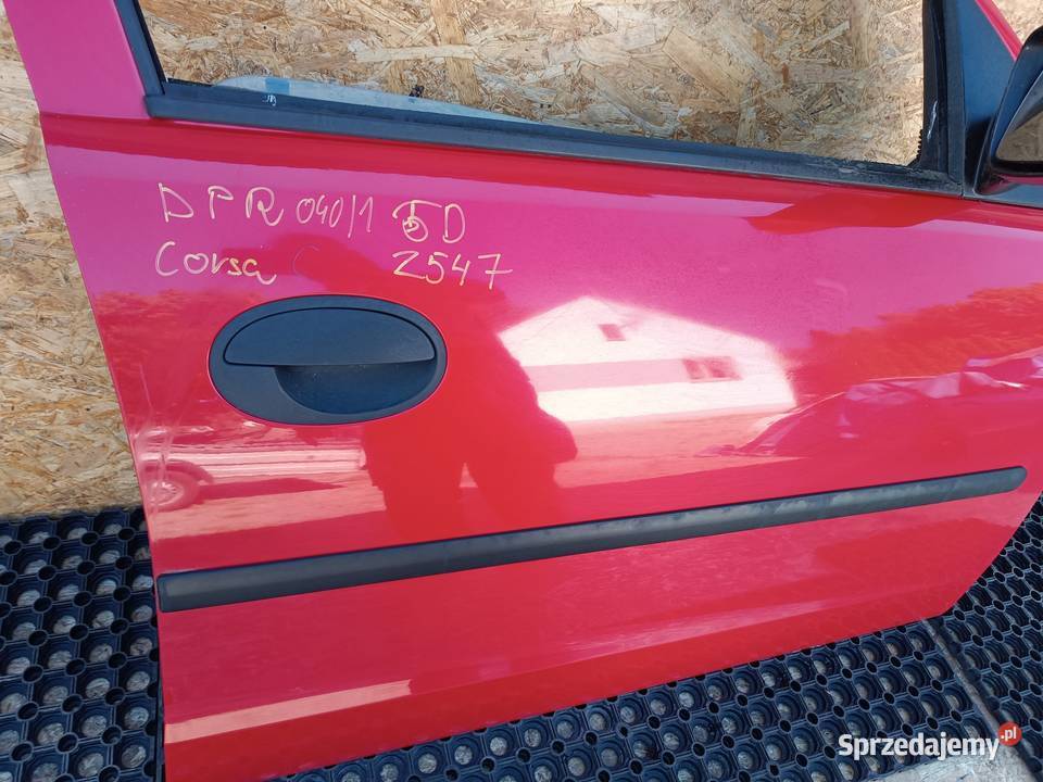 OPEL CORSA C 5D Z547 DRZWI PRZÓD PRAWY PRAWE wielkopolskie Słowikowo