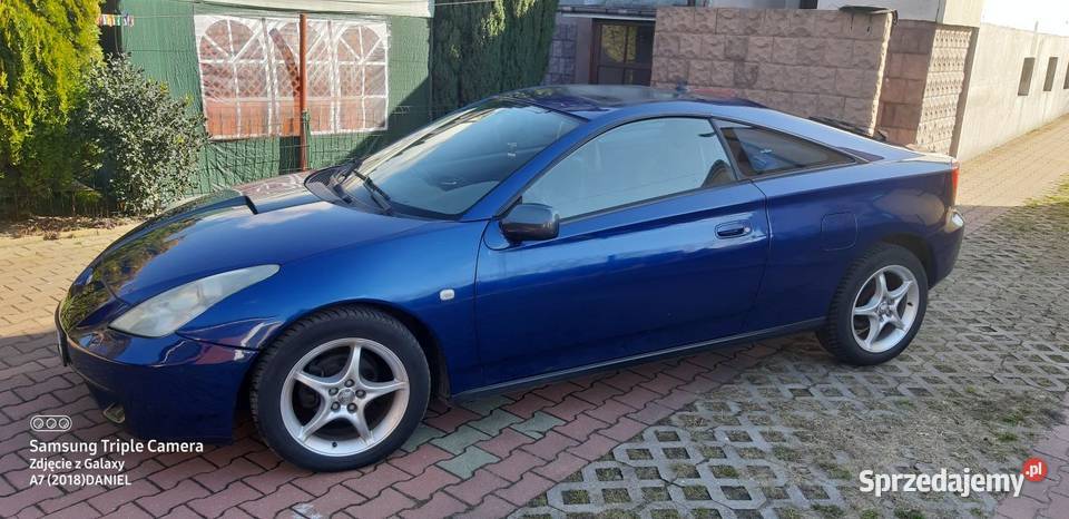 Toyota Celica 18 2000 r niebieski Parczew
