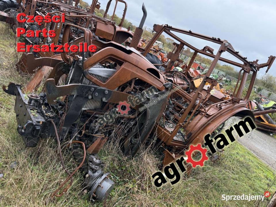 Fendt 209 Vario S3 części skrzynia biegów most Byków