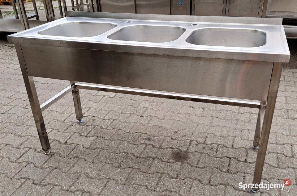 ZLEW GASTRONOMICZNY 3 KOMOROWY 1506085 M934N Nowe Skalmierzyce sprzedam