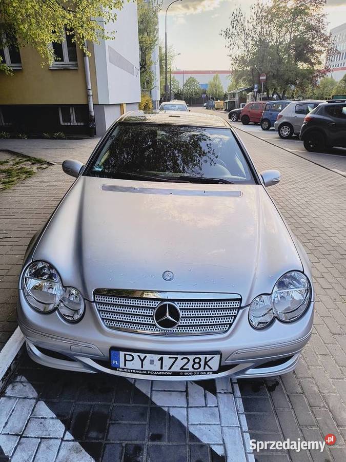 Mercedes W 203 coupe sport edition w świetnym 180 Poznań