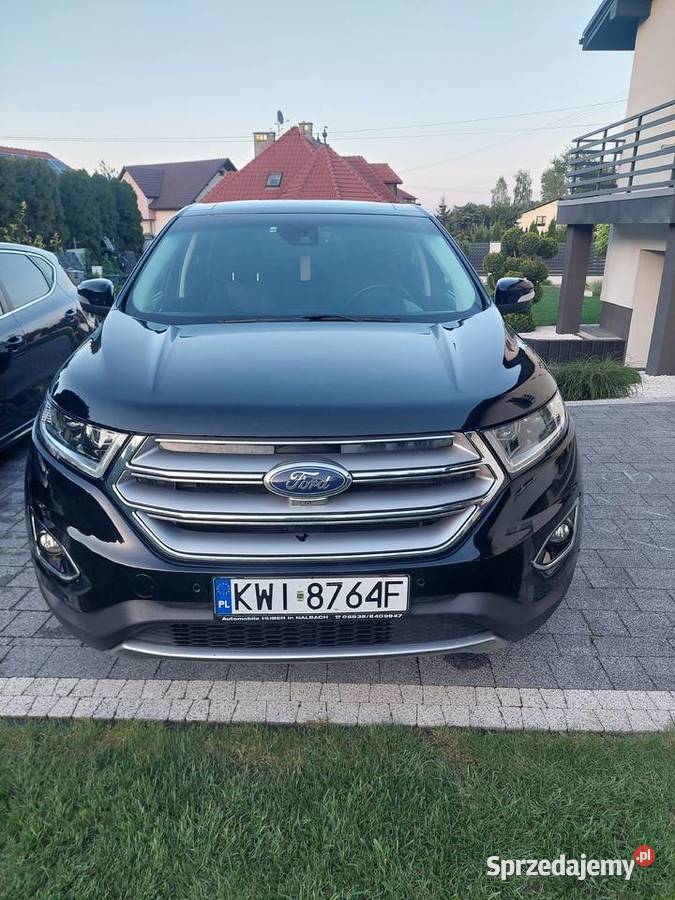 Ford Edge 2016 czarny Napęd 4x4 nieuszkodzony Zakrzów sprzedam