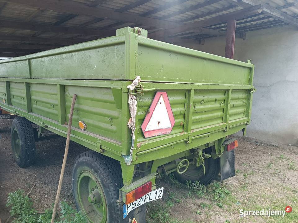 Przyczepa Autosan D 47 sztywna Maszyny rolnicze Szamotuły