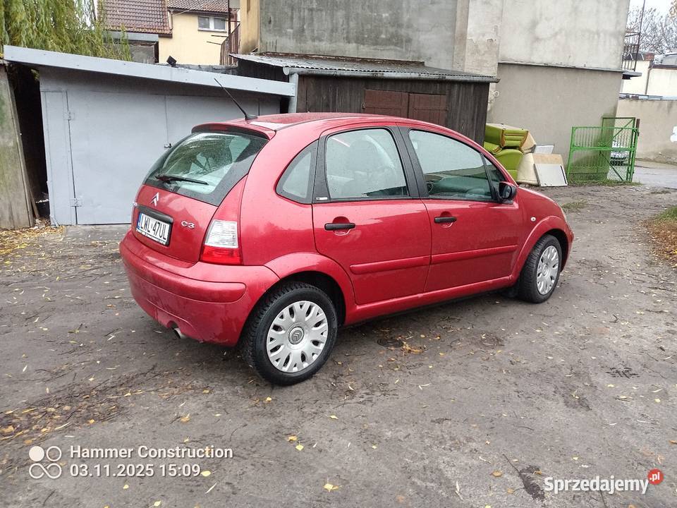 Citroen C3 2007r 14 b exkluzive długie opłaty Hatchback lubelskie Włodawa