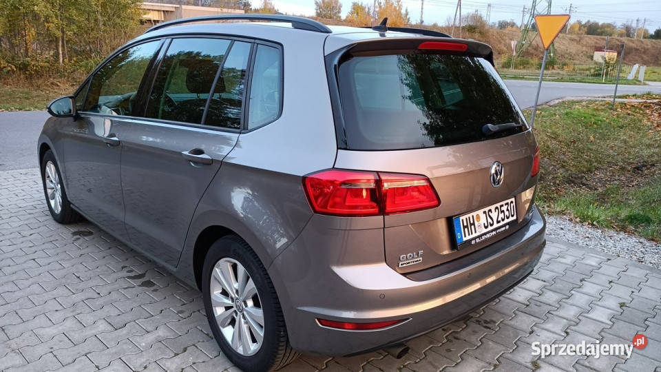 Volkswagen Golf Sportsvan Euro6 Stan idealny czujnik martwego pola