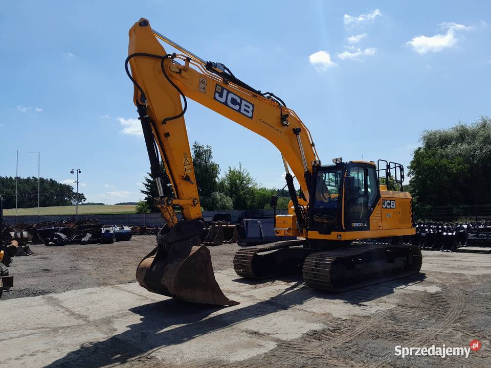 JCB 220X 2019R KOPARKA GĄSIENICOWA JS220 JS210 Krotoszyn sprzedam