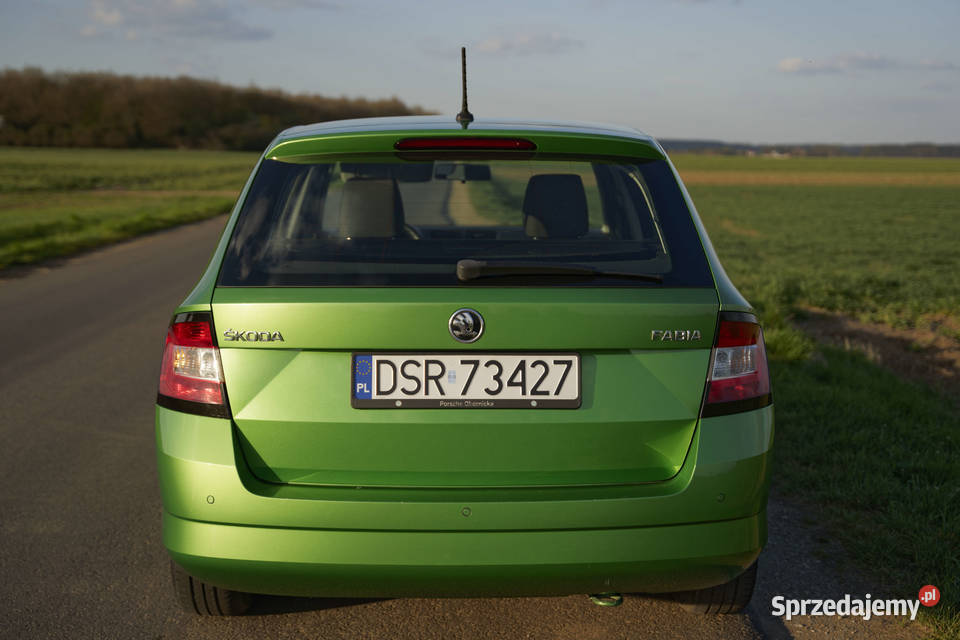 Skoda Fabia 14 TDI 105 kombi pierwsza rej 2018 Rok produkcji 2017 Środa Śląska