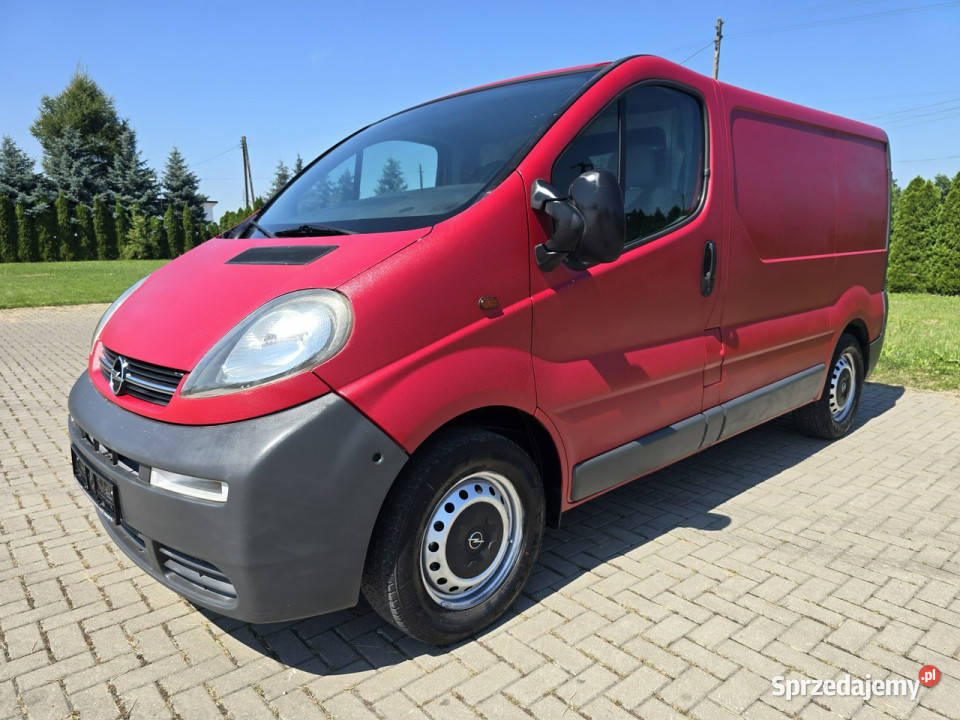 Opel Vivaro 19Diesel 101 6 BiegowyKontrola Opel