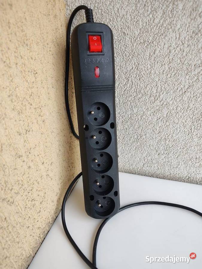 Listwa zasilająca LESTAR 5 gniazd z uziemieniem Pozostałe Olecko