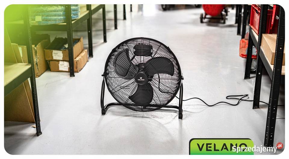 Wentylator podłogowy przemysłowy wiatrak biurowy