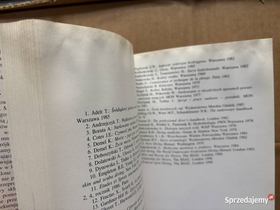 Książka Nurkowanie Wydanie z 1999 Bytom sprzedam