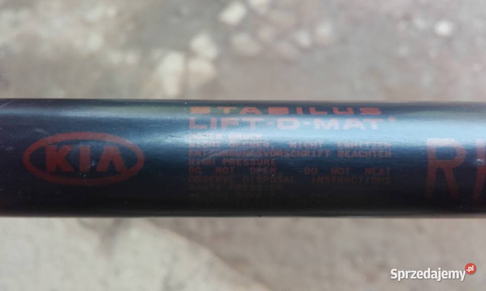 siłowniki tylnej klapy KIA podkarpackie Wesoła