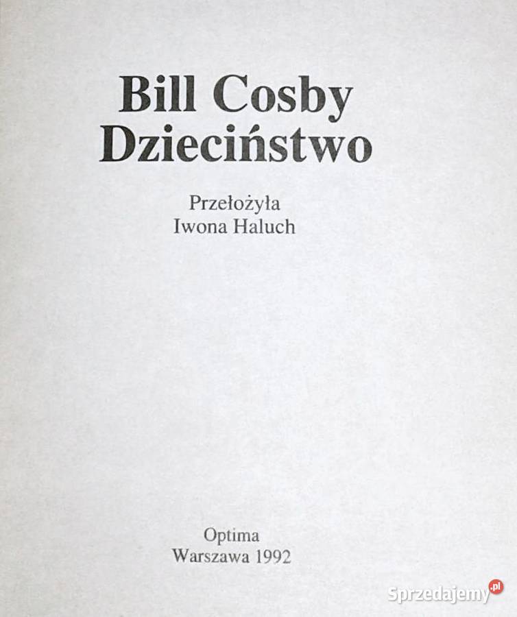 Dzieciństwo Bill Cosby lubelskie Chełm