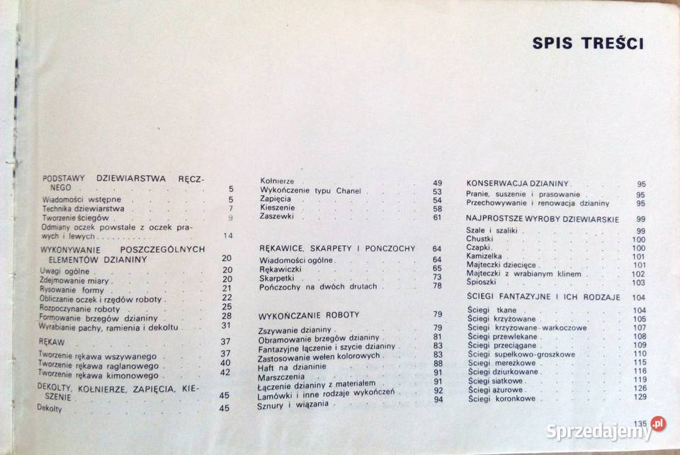 Tkactwo dziewiarstwo zestaw książek Kultura i Rozrywka Legionowo sprzedam