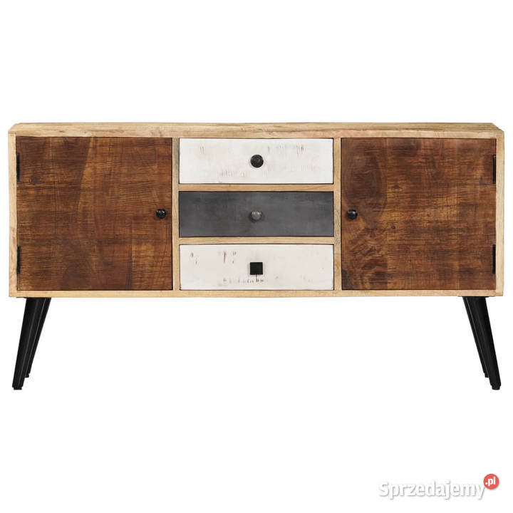 Szafka 118 x 30 x 62 lite drewno mango WM282877 Warszawa