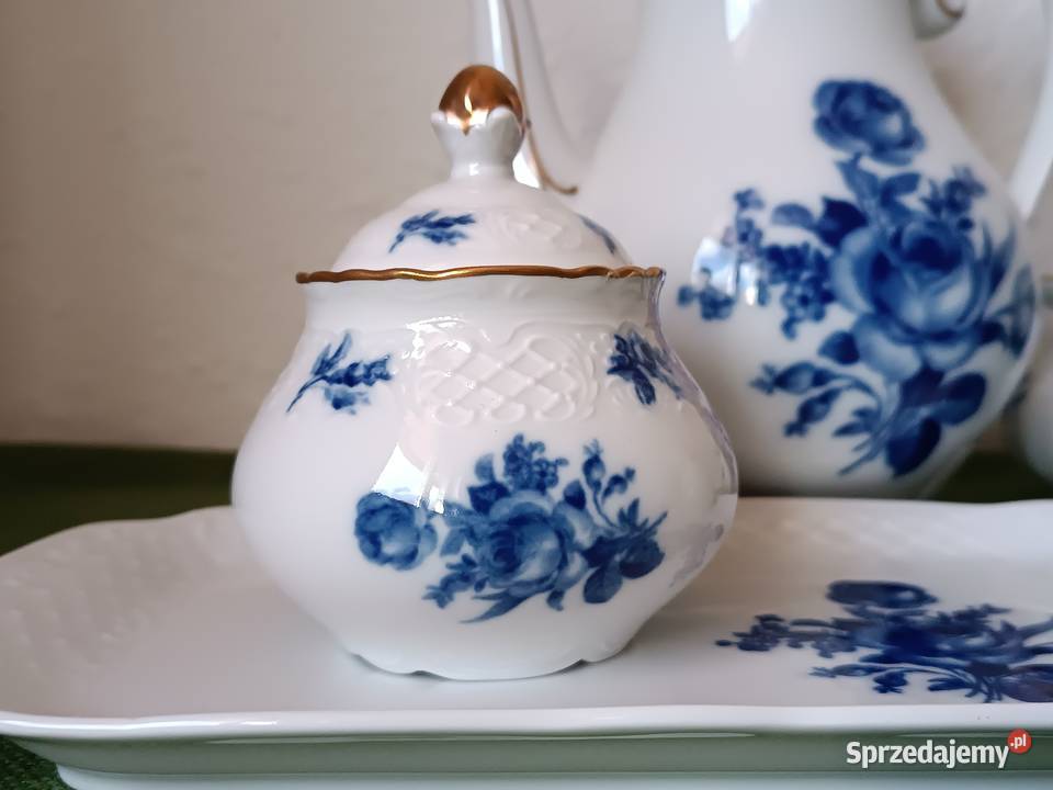 Porcelana Schumana Arzberg Kobalt Gorlice sprzedam