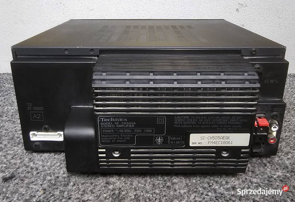 Wzmacniacz stereo Technics SECH505A sprawny małopolskie Kraków