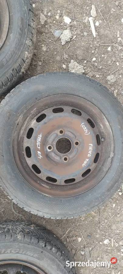 FORD FIESTA MK5 MK6 4 kola opony zimowe 17565 Kielce sprzedam