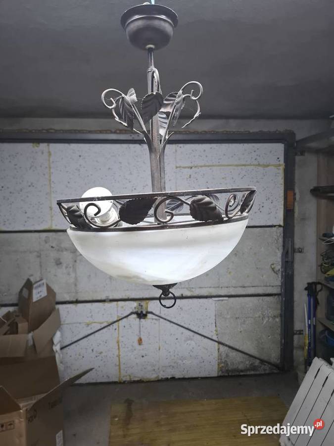 Stara lampa sufitowa Pruszcz Gdański
