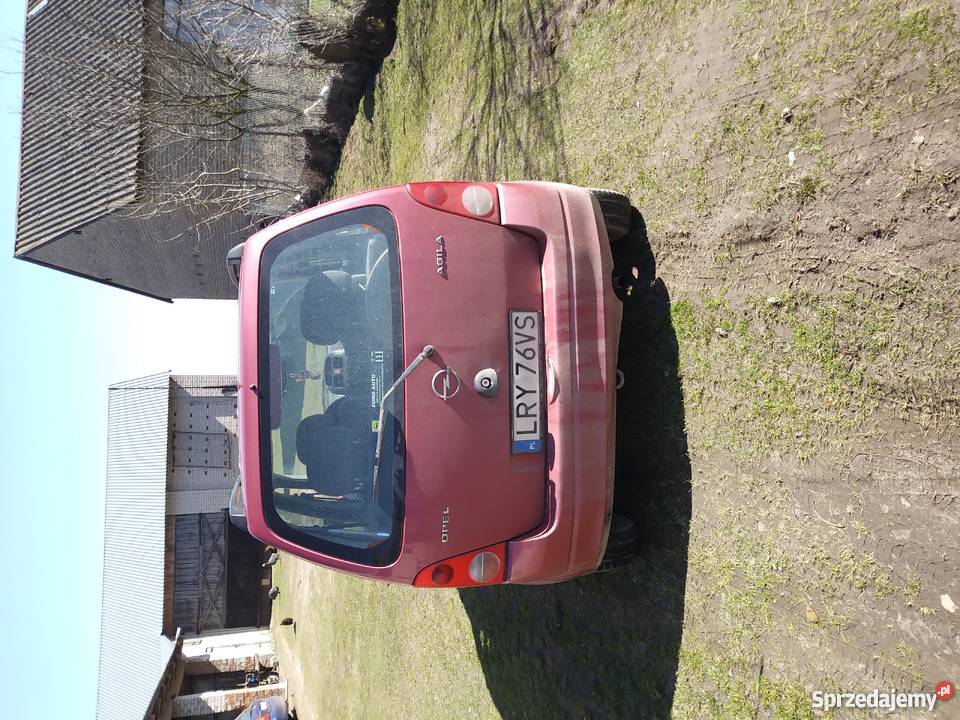 Opel Agila 12 uszkodzony ABS Trzcianki