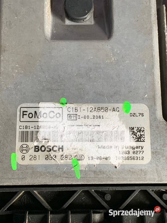 Komputer 16 C1B112A650AG 0281030282 FORD Fiesta wielkopolskie Margonin