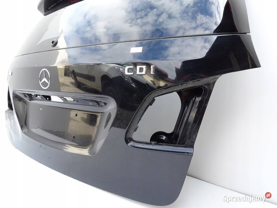 KLAPA TYŁ TYLNA BAGAŻNIKA Z SZYBĄ MERCEDES B Części samochodowe