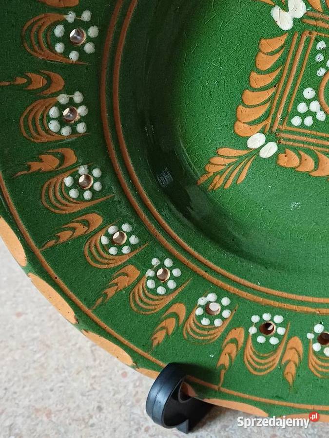 vintage talerz ozdobny małopolskie Nowy Targ