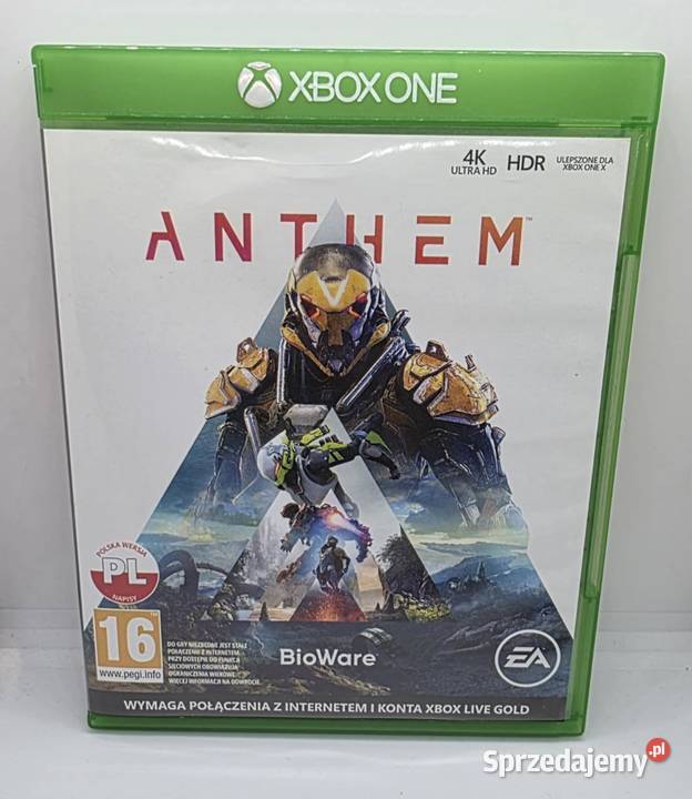Gra Anthem Xbox One Gry na konsole warmińsko-mazurskie Elbląg
